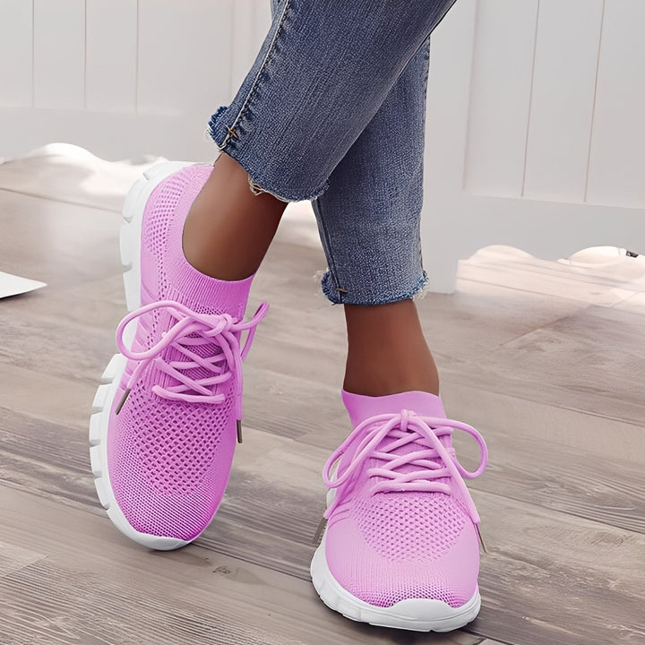 Caroline - Bequeme Damen-Schuhe aus geflochtenem Mesh