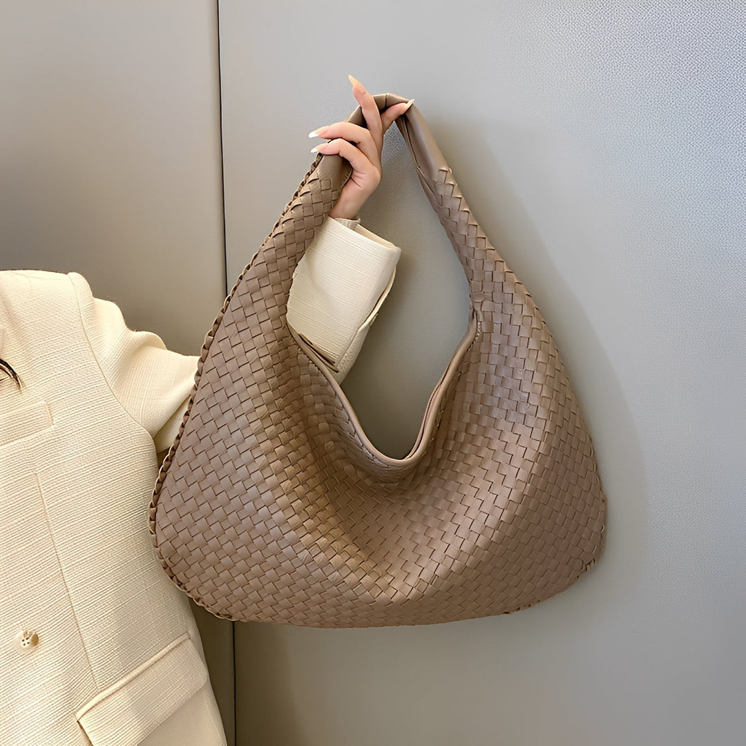 Paulina - Elegante handgewebte Damenhandtasche