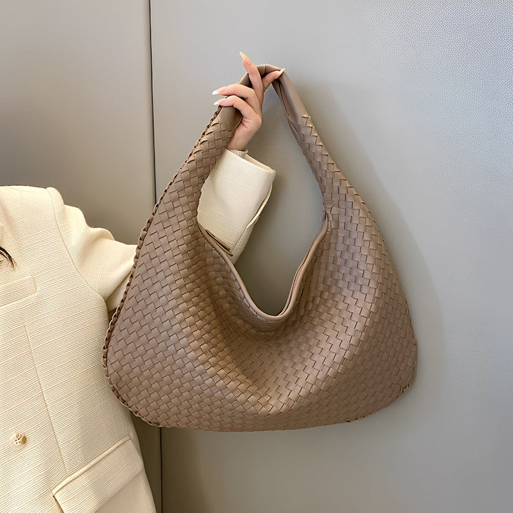 Paulina - Elegante handgewebte Damenhandtasche