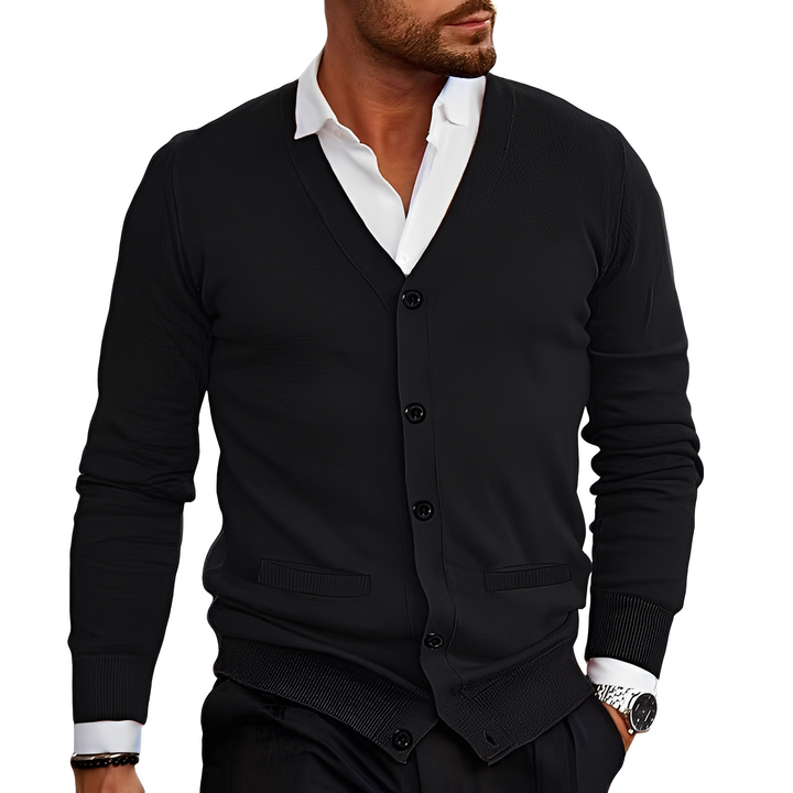 Bradley - Entspannter, einfacher Cardigan für Herren