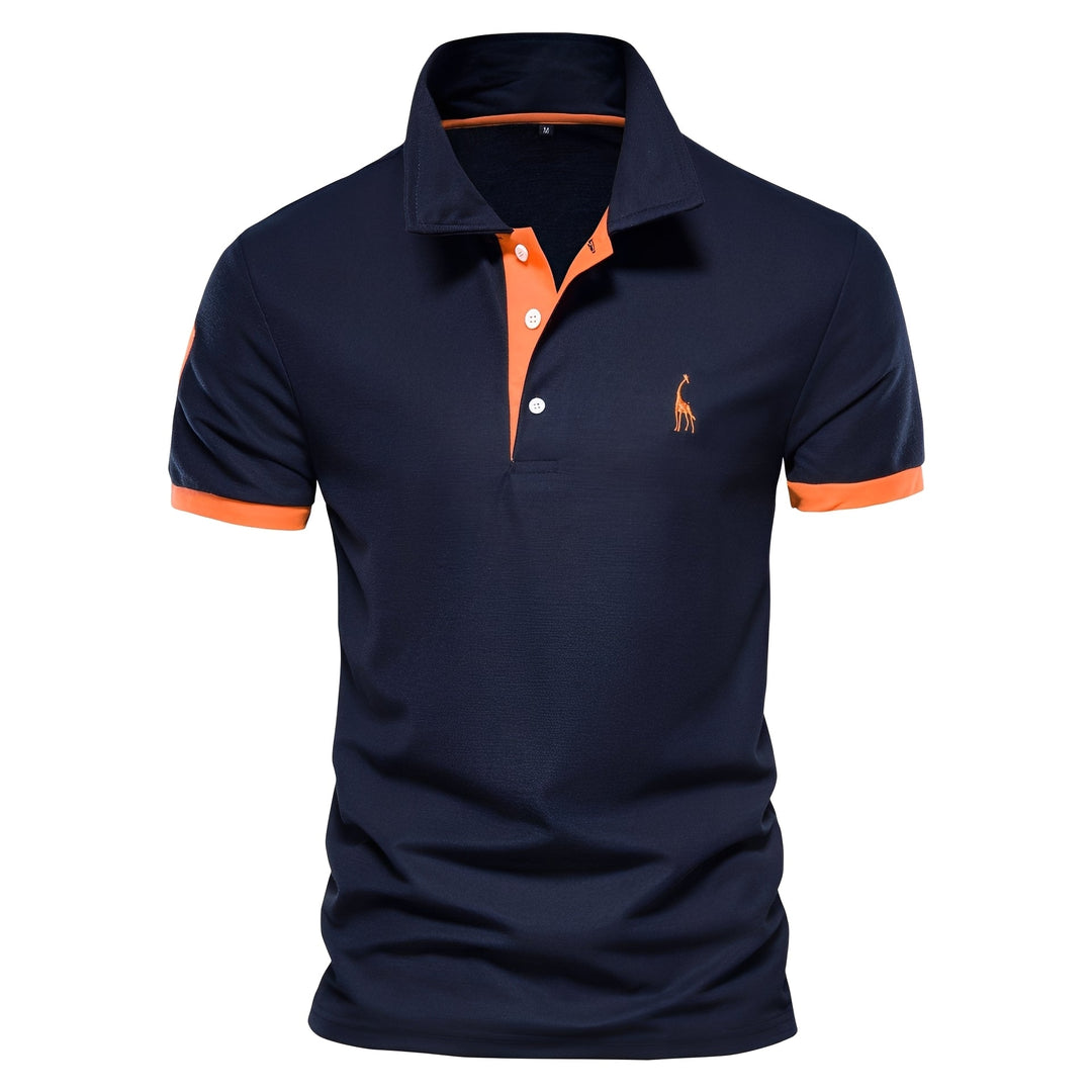 Victor - Lockeres Poloshirt mit kurzen Ärmeln für Herren