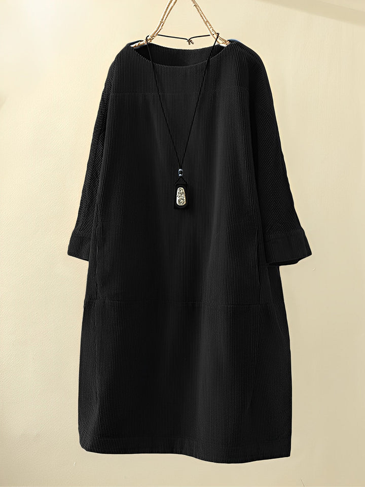 Amie - Leichtes, weites Damen-Cordkleid