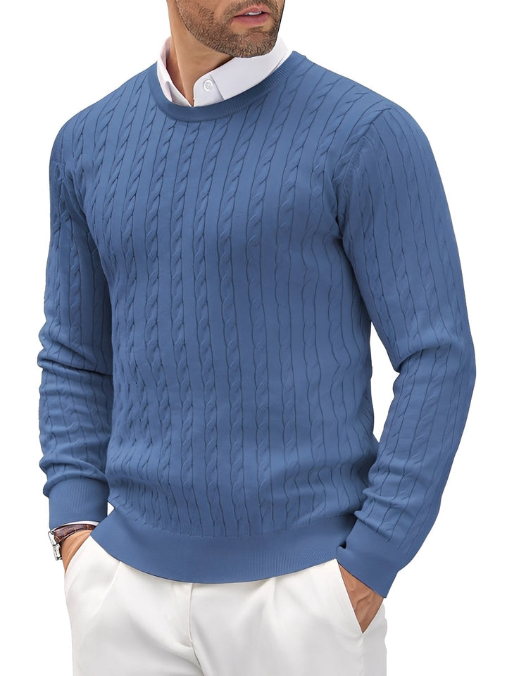 Romilly - Bequemer, schmaler Herrenpullover