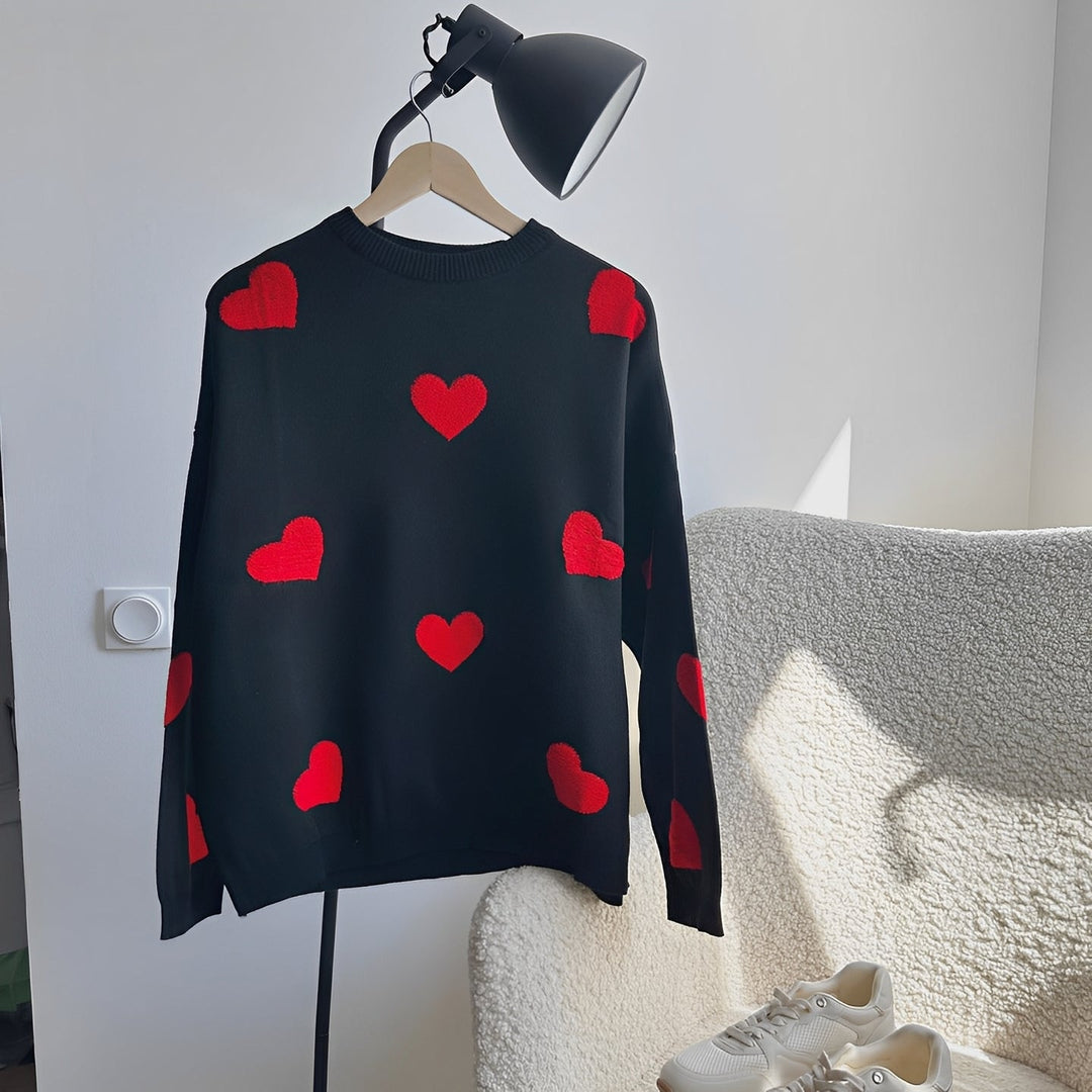 Marsha - Gemütlicher Damenpullover mit Muster