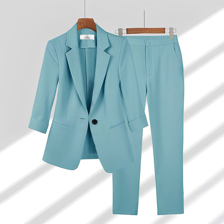 Andrea - Elegantes Damenanzug-Set aus Jacke und Hose