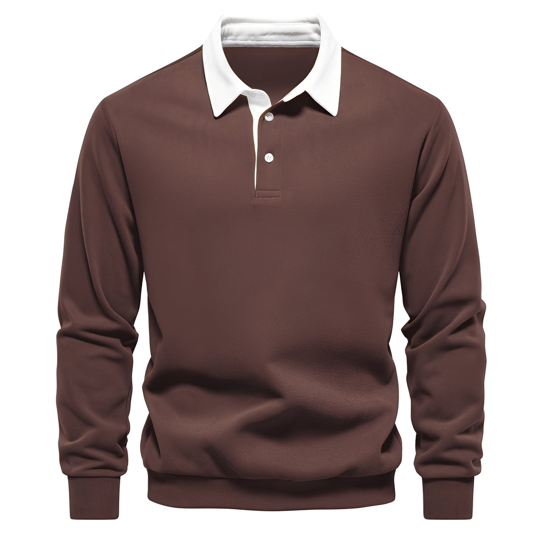 Shelton - Bequemes Langarm-Shirt für Herren
