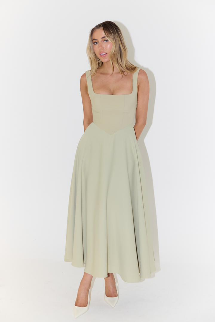 Melisandre - Damen Midi-Kleid, Elegant & Vielseitig