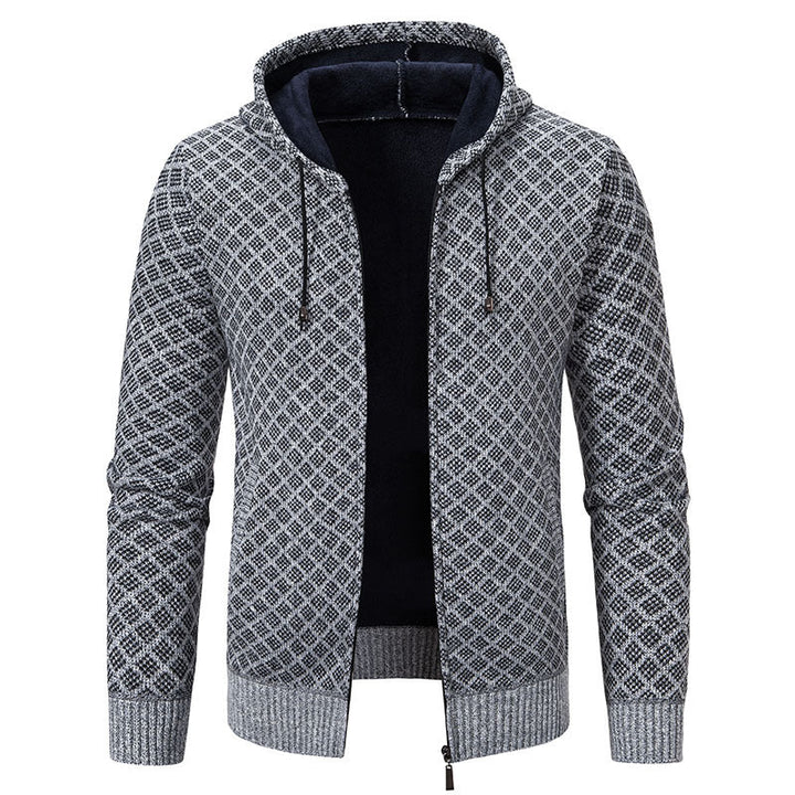 Winton - Modische, schmale Herrenjacke mit Kapuze