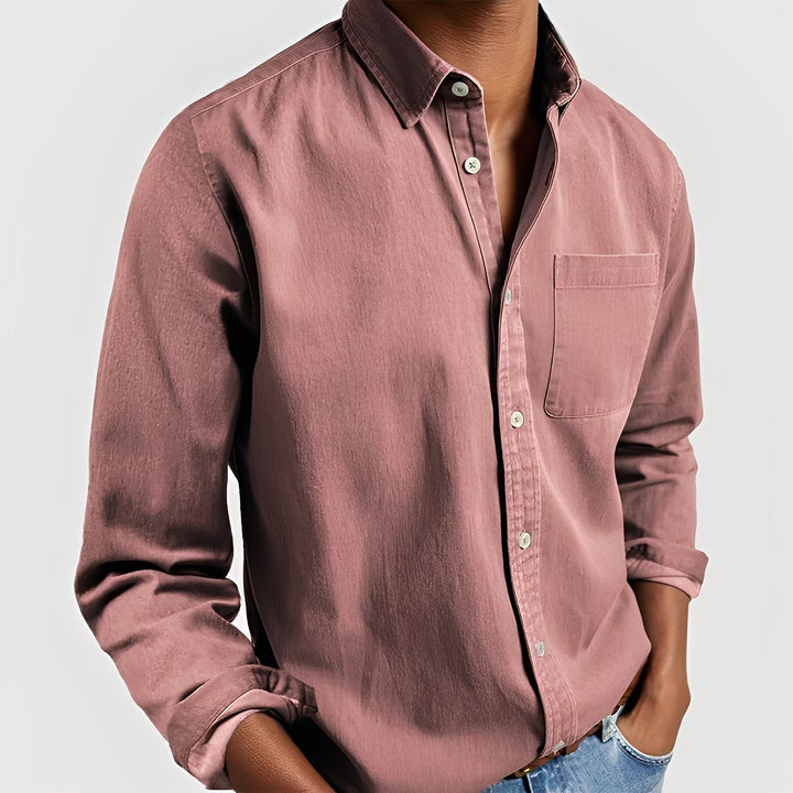 Tanner - Herren-Freizeitshirt mit Tasche