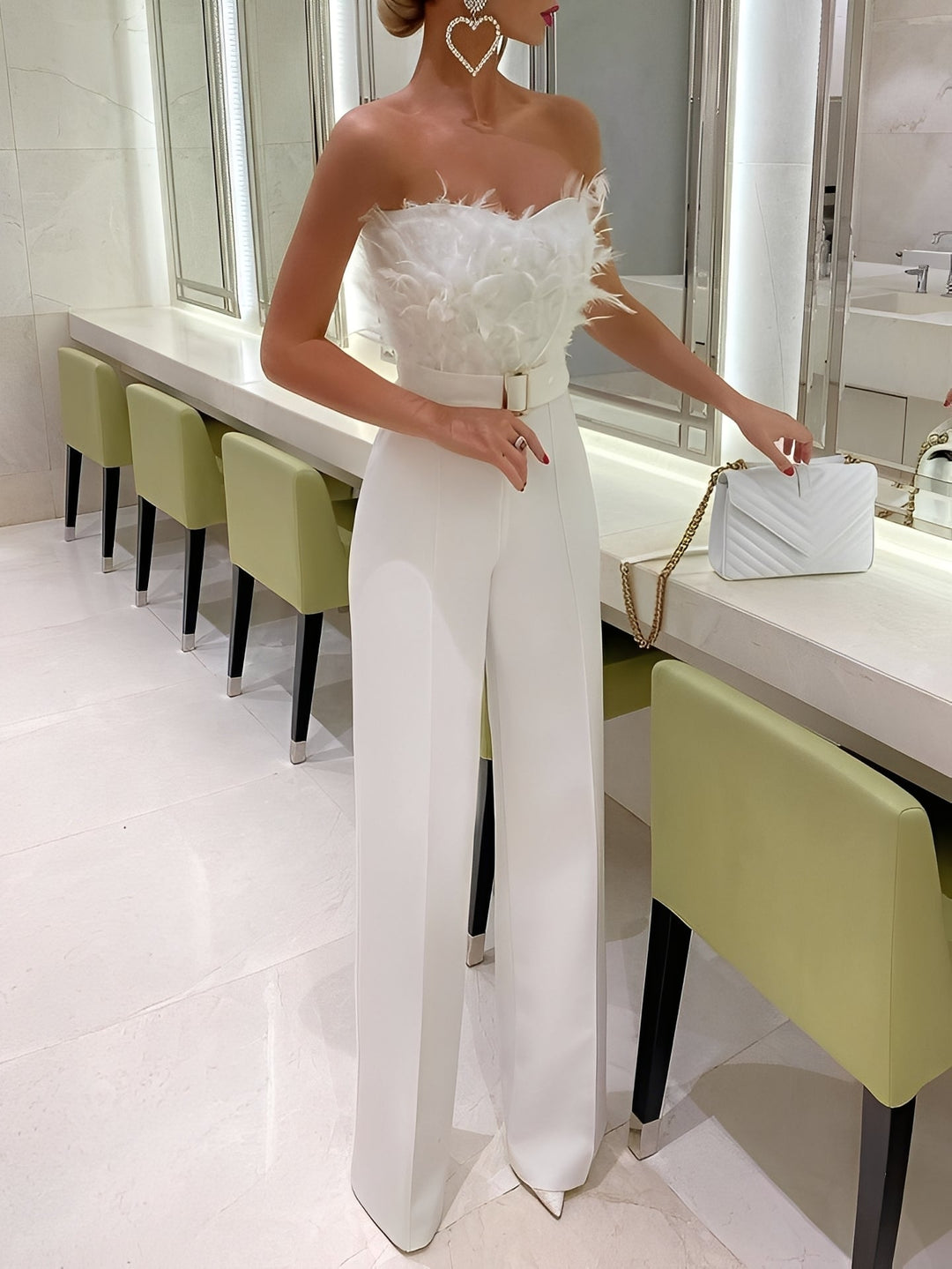Valarie - Schicker Overall mit Tube-Top für Damen