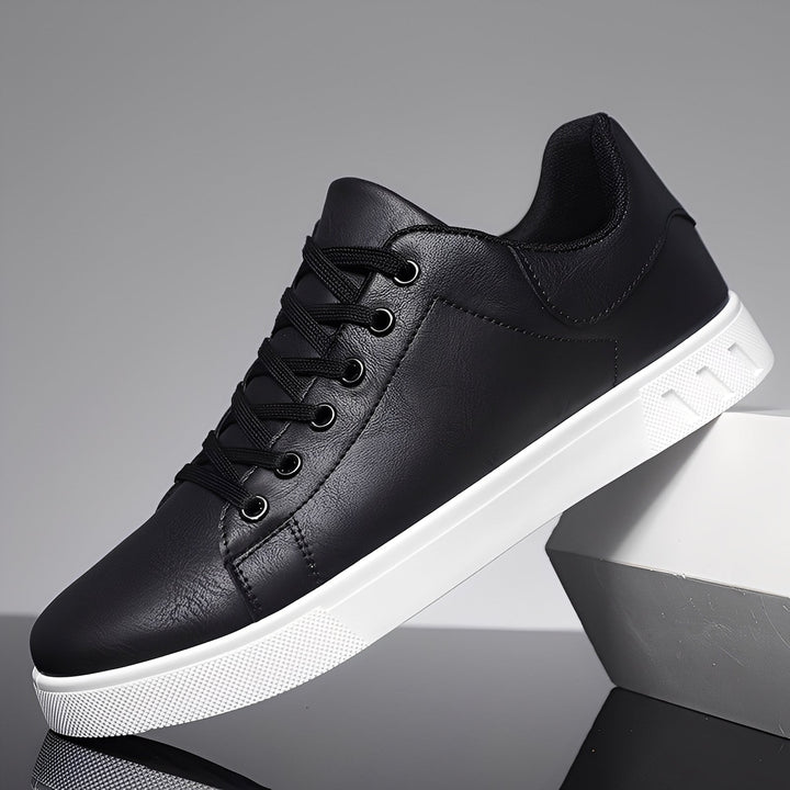 Jerome - Moderne flache Lederschuhe für Herren