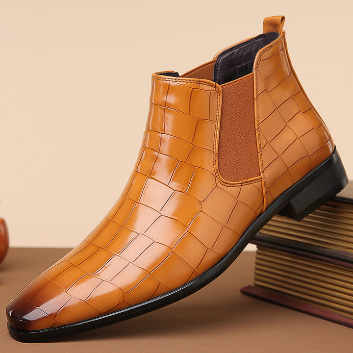 Gladwin - Schicke glänzende Lederschuhe für Herren