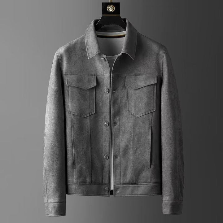 Wilbur - Traditionelle Herrenjacke aus Wildleder
