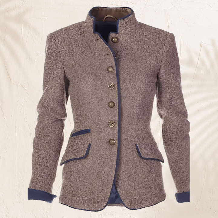 Clémence – Schicke einfarbige Jacke für Damen