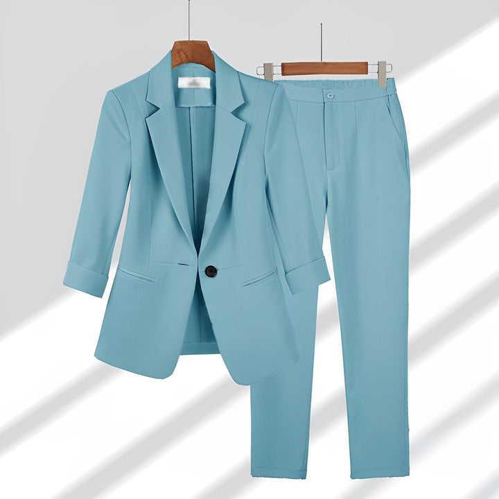 Cassarah - Anzug aus Blazer und Hose für Damen