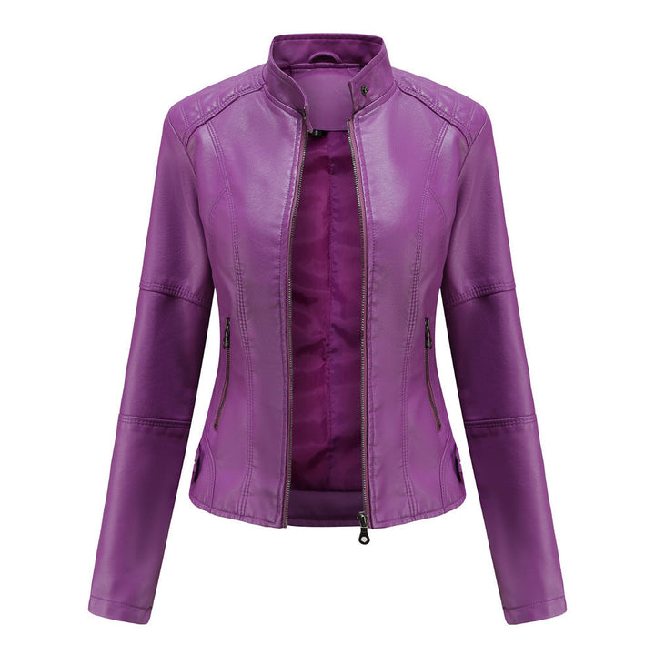 Martha - Elegante, taillierte Damenlederjacke