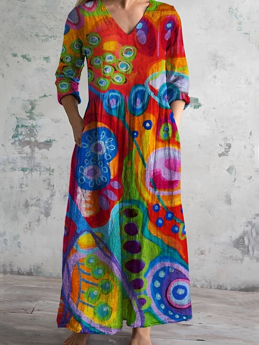 Eleanor - Luftiges Damen-Blumenkleid