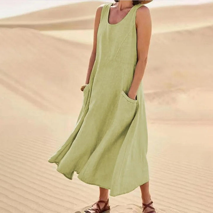 Thora - Gemütliches Leinenkleid