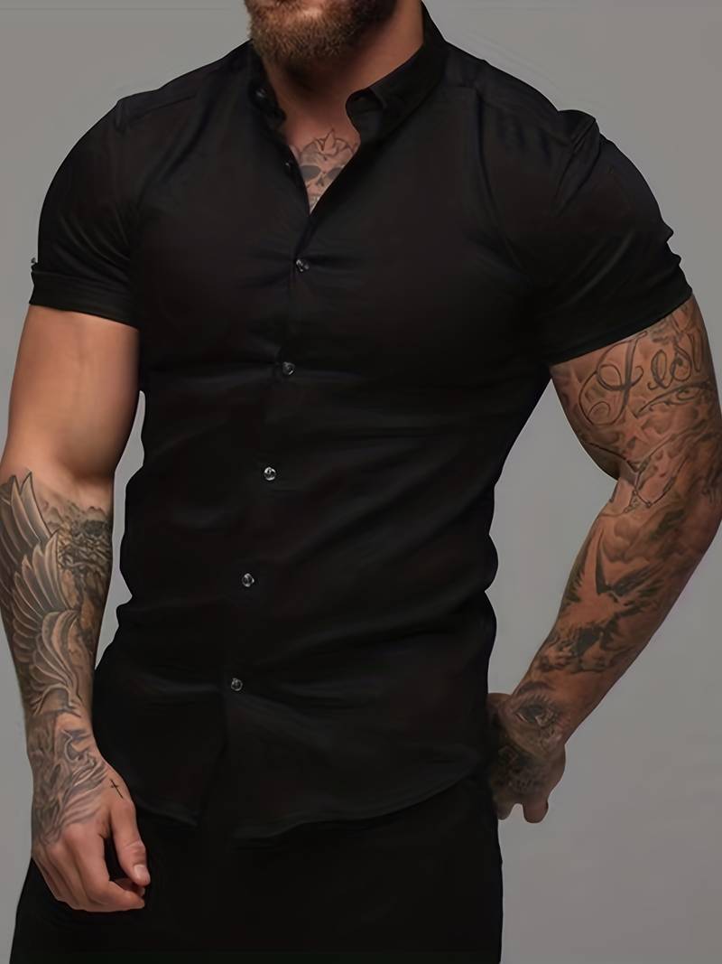 Brent - Casual Chic Kurzarmhemd