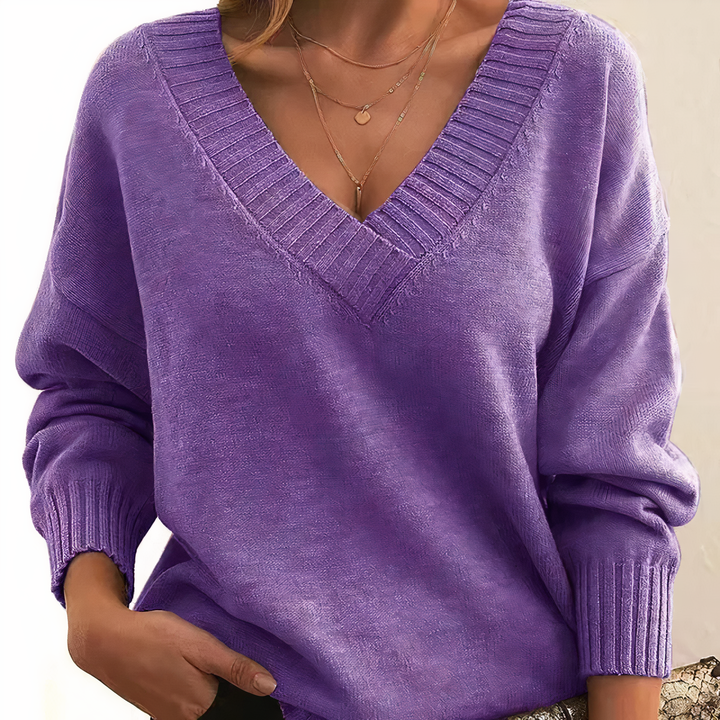 Herbst – Schicker Kaschmirpullover