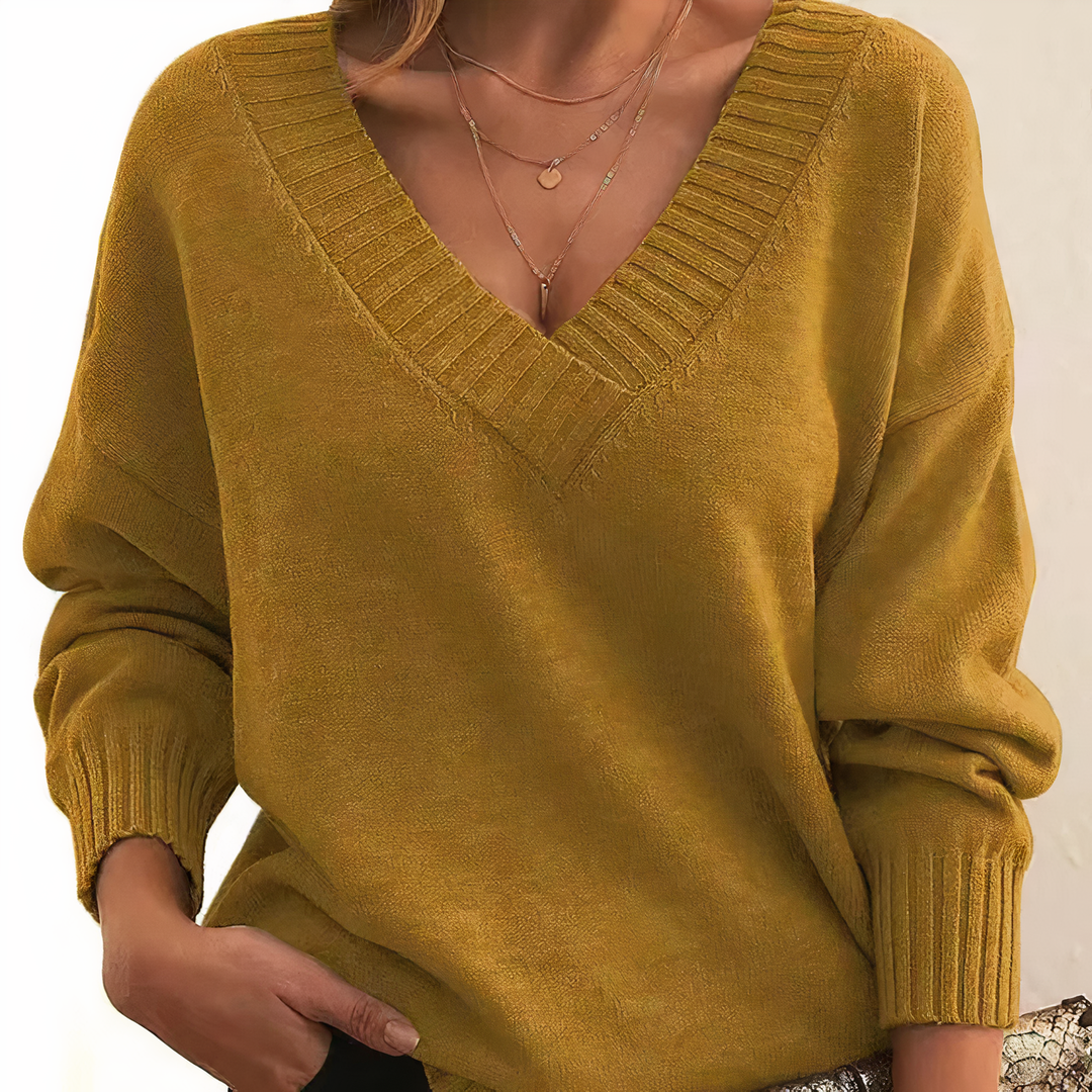 Herbst – Schicker Kaschmirpullover