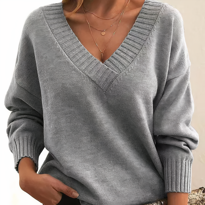 Herbst – Schicker Kaschmirpullover