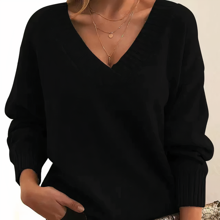 Herbst – Schicker Kaschmirpullover