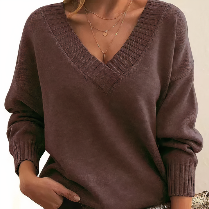 Herbst – Schicker Kaschmirpullover