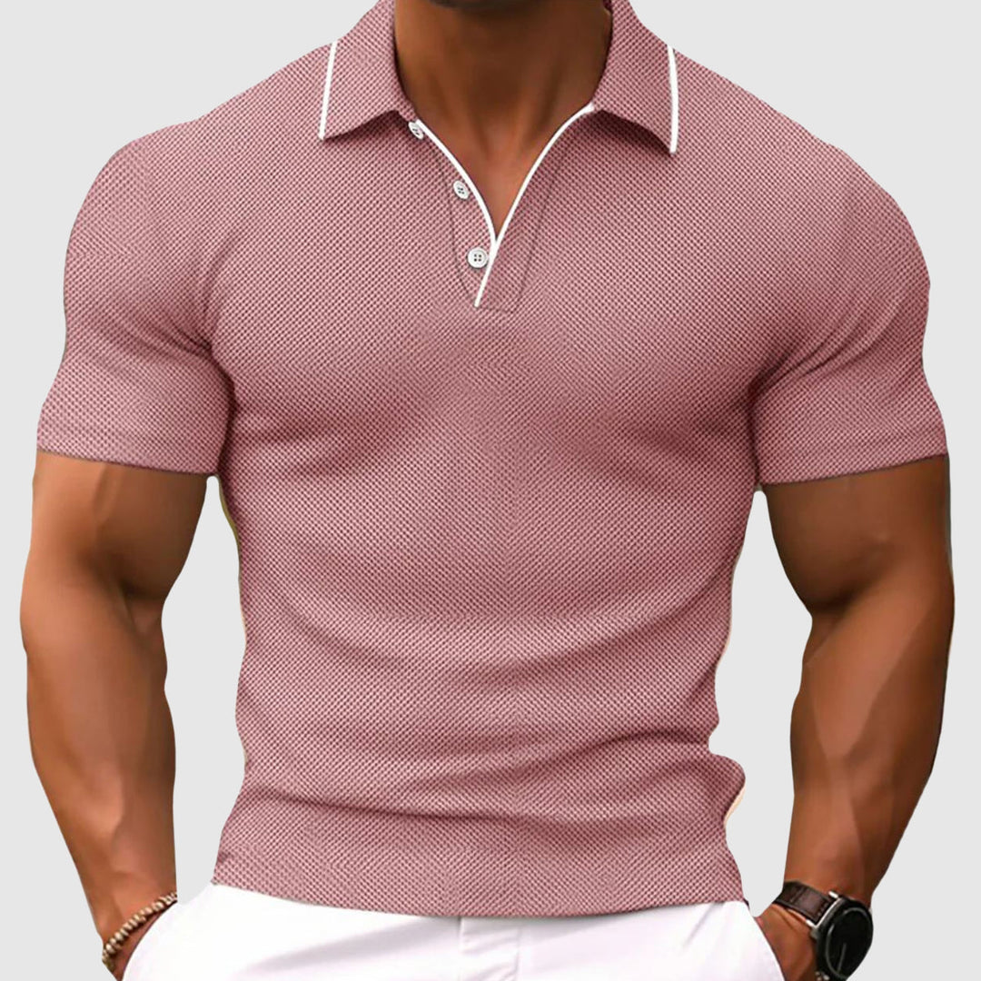 Jaren - Eng anliegendes Herren-Poloshirt mit Schließfächern