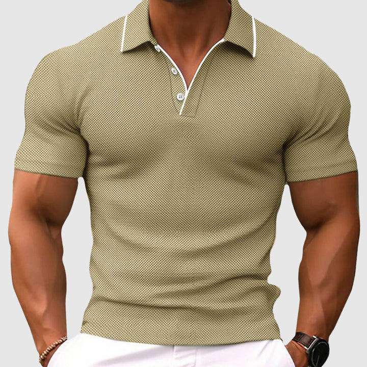 Jaren - Eng anliegendes Herren-Poloshirt mit Schließfächern