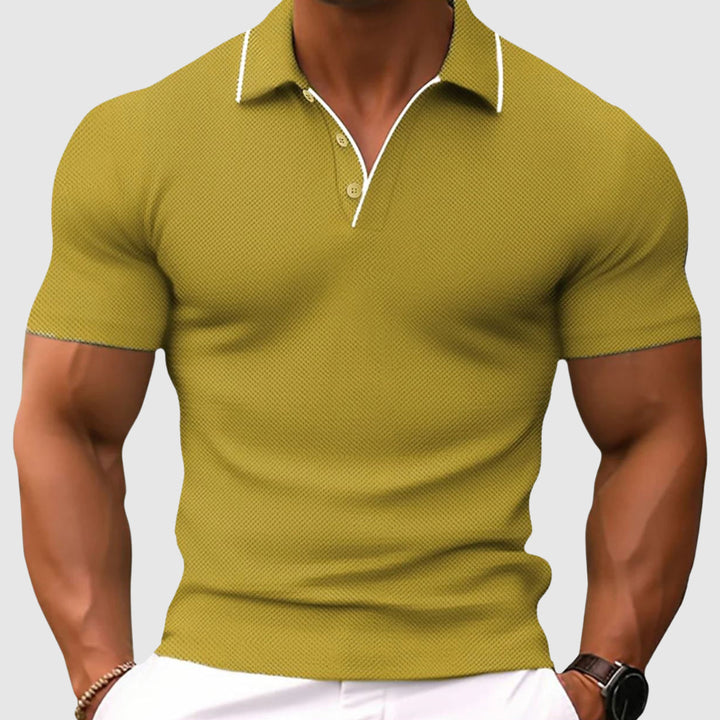 Jaren - Eng anliegendes Herren-Poloshirt mit Schließfächern