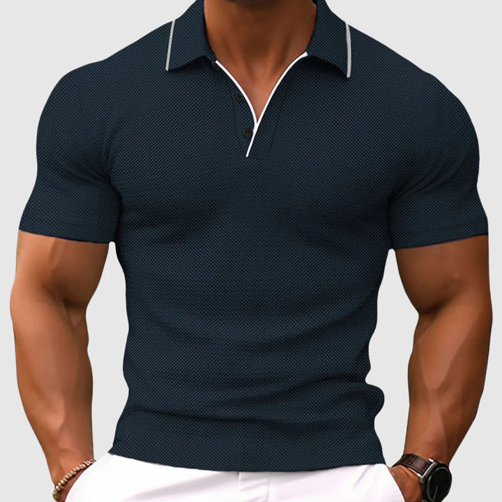Jaren - Eng anliegendes Herren-Poloshirt mit Schließfächern