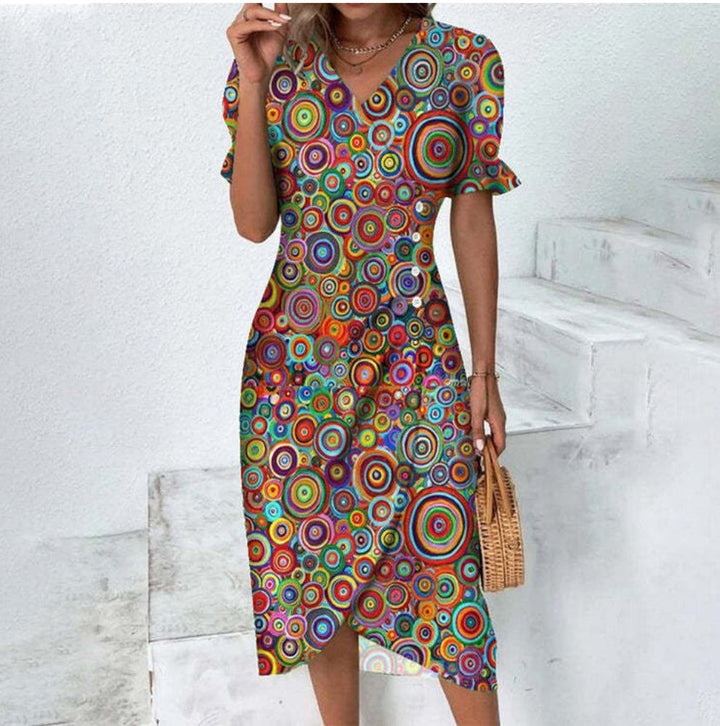 Jhoanna – Klassisches Midikleid