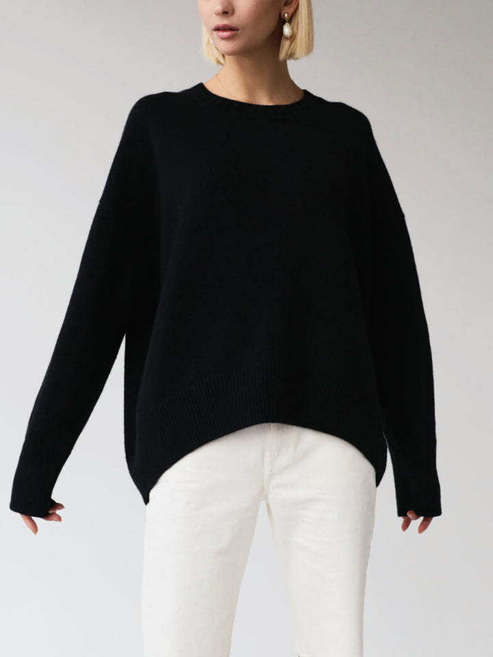 Amara – Übergrößen Pullover „Zuckerwatte“