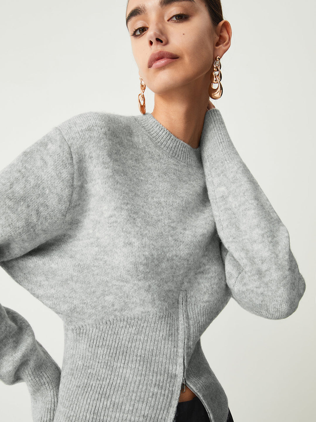 Svenja – Halb-Zip Pullover