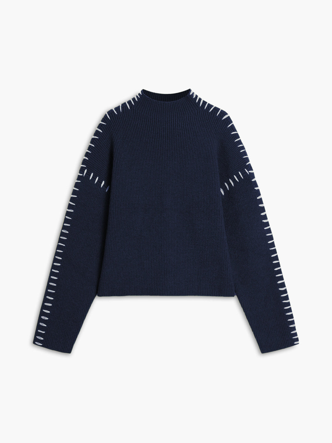 Theresa – Weit geschnittener Rollkragenpullover