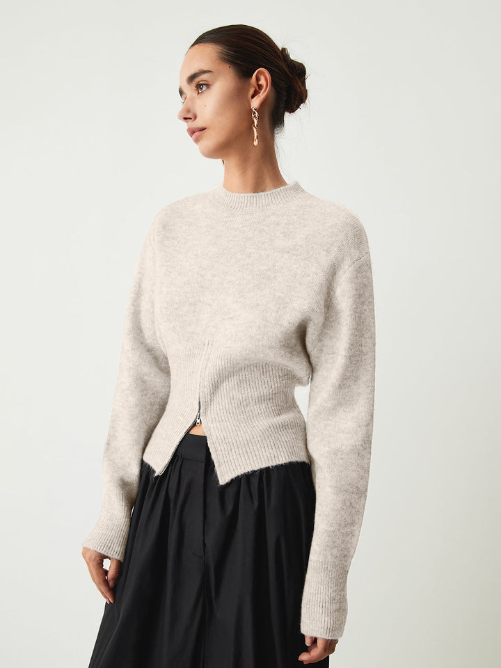 Svenja – Halb-Zip Pullover