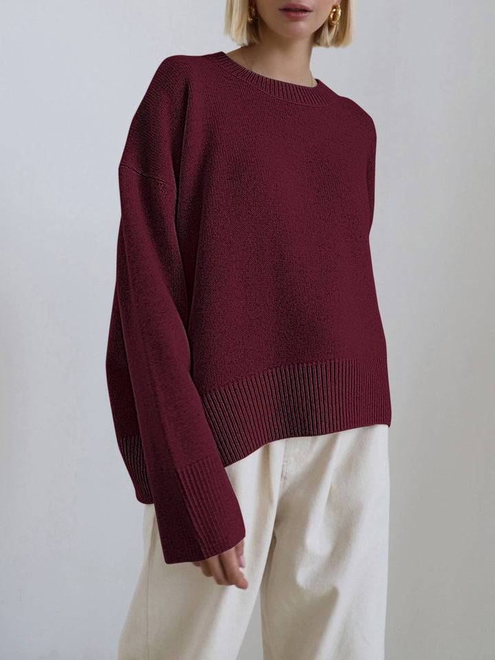 Amara – Übergrößen Pullover „Zuckerwatte“
