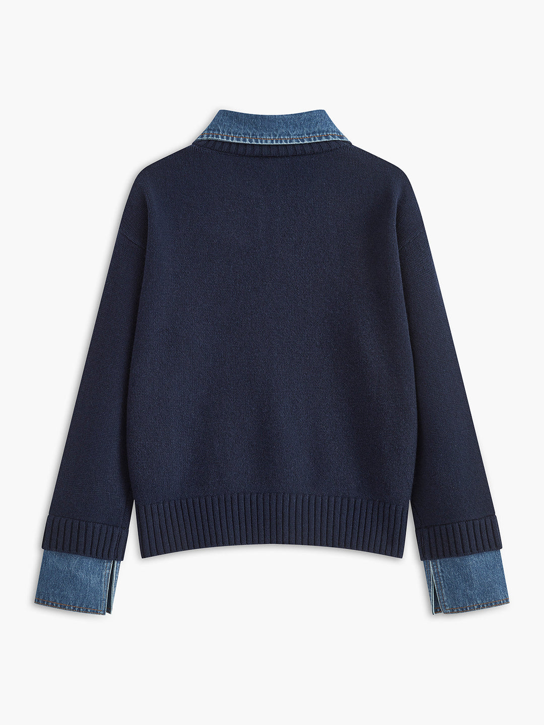 Nellie – 2-in-1 Pullover mit Revers-Detail