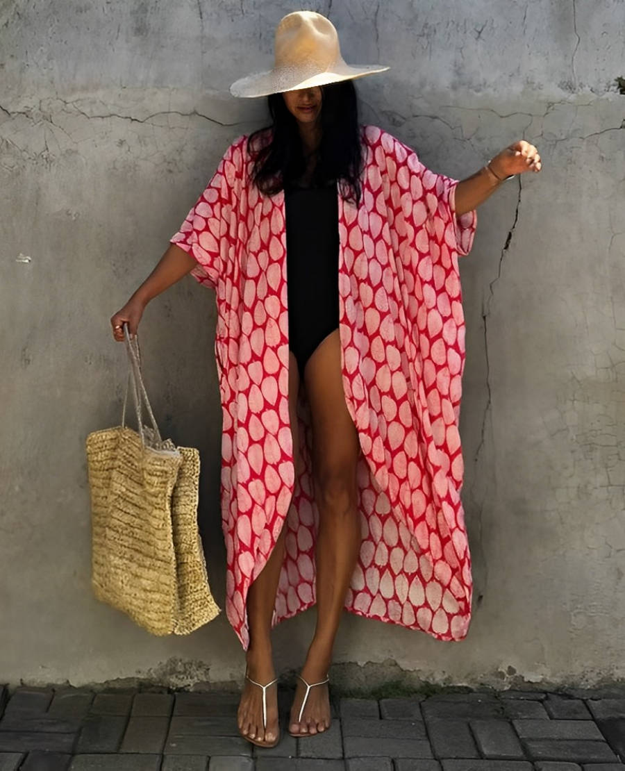 Palm Isle - Sexy Strand-Kimono-Robe