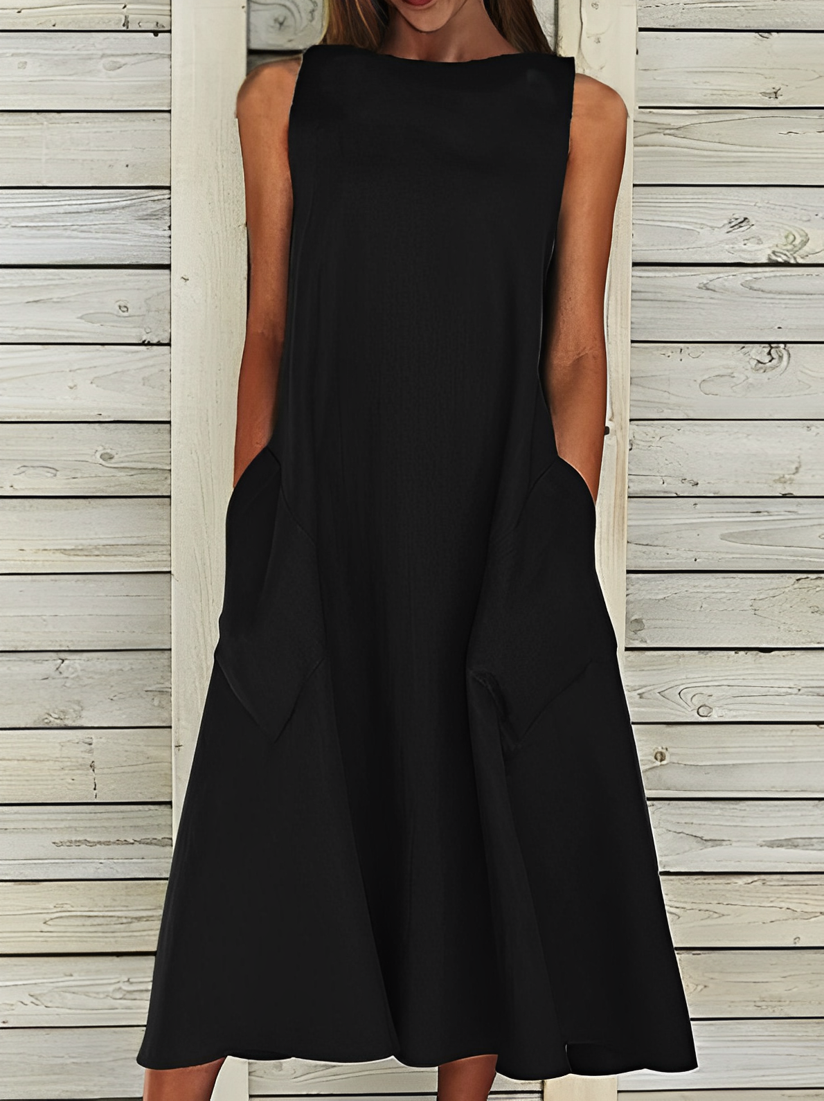 Amihan - Schlichtes Baumwollkleid für jede Gelegenheit