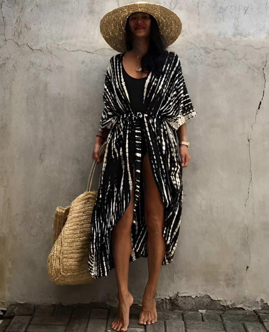 Palm Isle - Sexy Strand-Kimono-Robe
