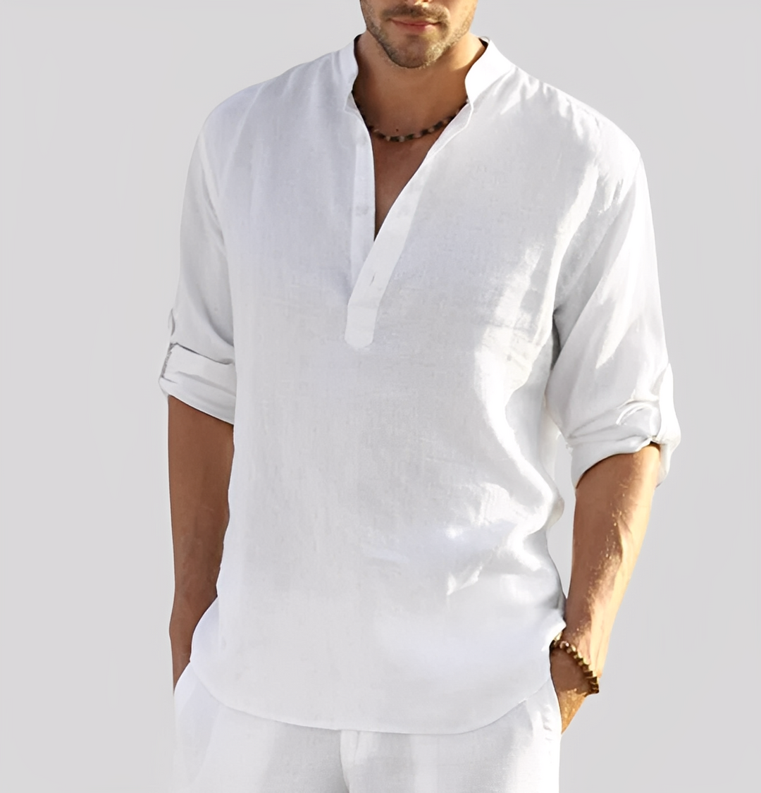 Adriano – Herren Leinenhemd