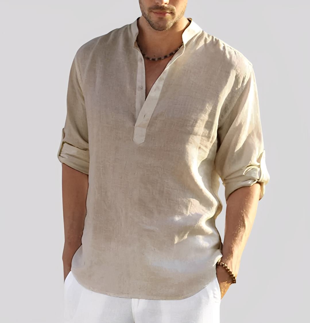 Adriano – Herren Leinenhemd