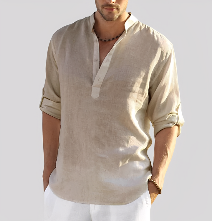 Adriano – Herren Leinenhemd