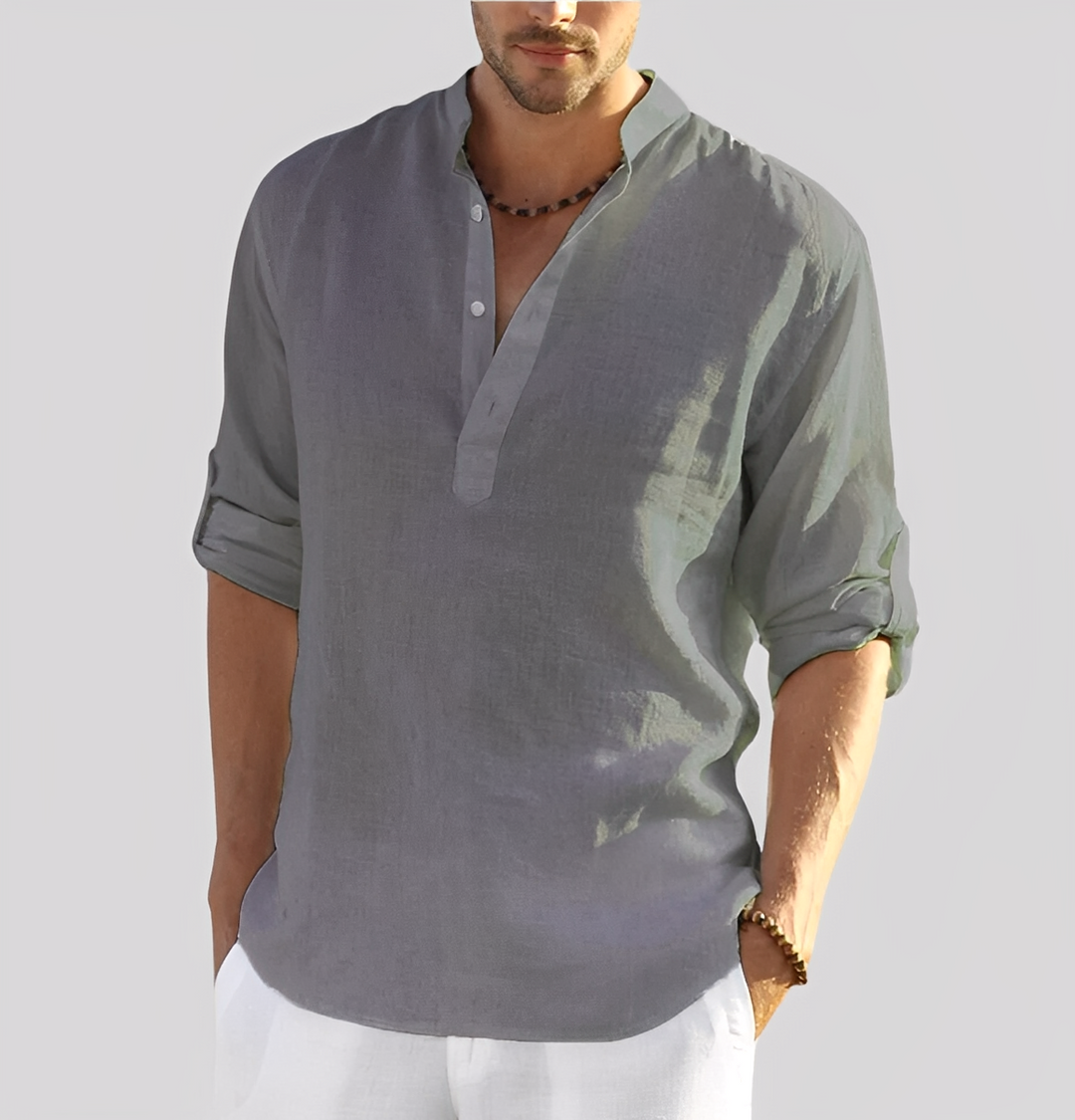 Adriano – Herren Leinenhemd
