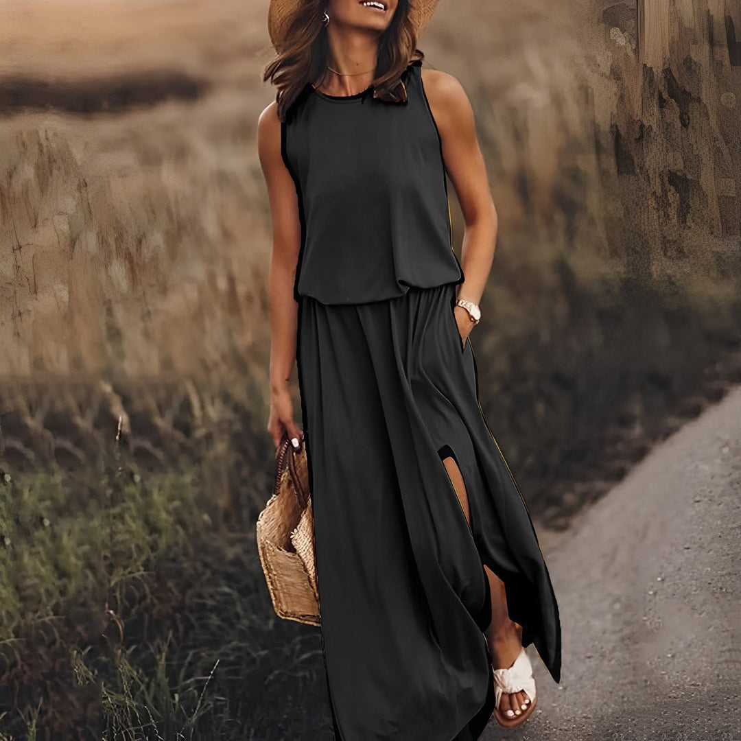 Calla – Langes Fließendes und Zeitloses Kleid