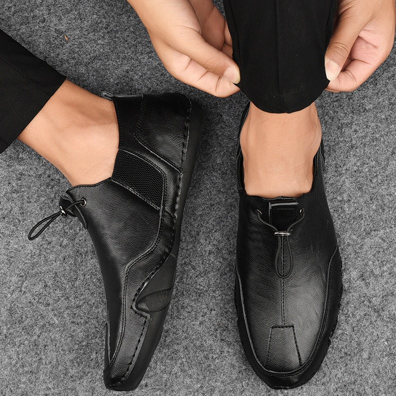 Geff - Casual Leder-Mokassins