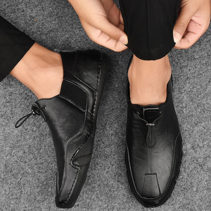 Geff - Casual Leder-Mokassins