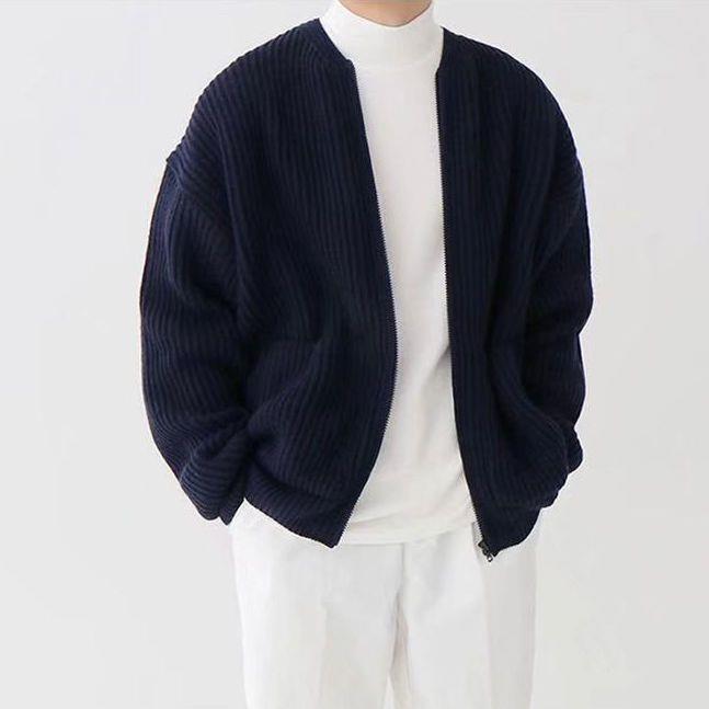 Ronan – Herren-Strickjacke mit Muster